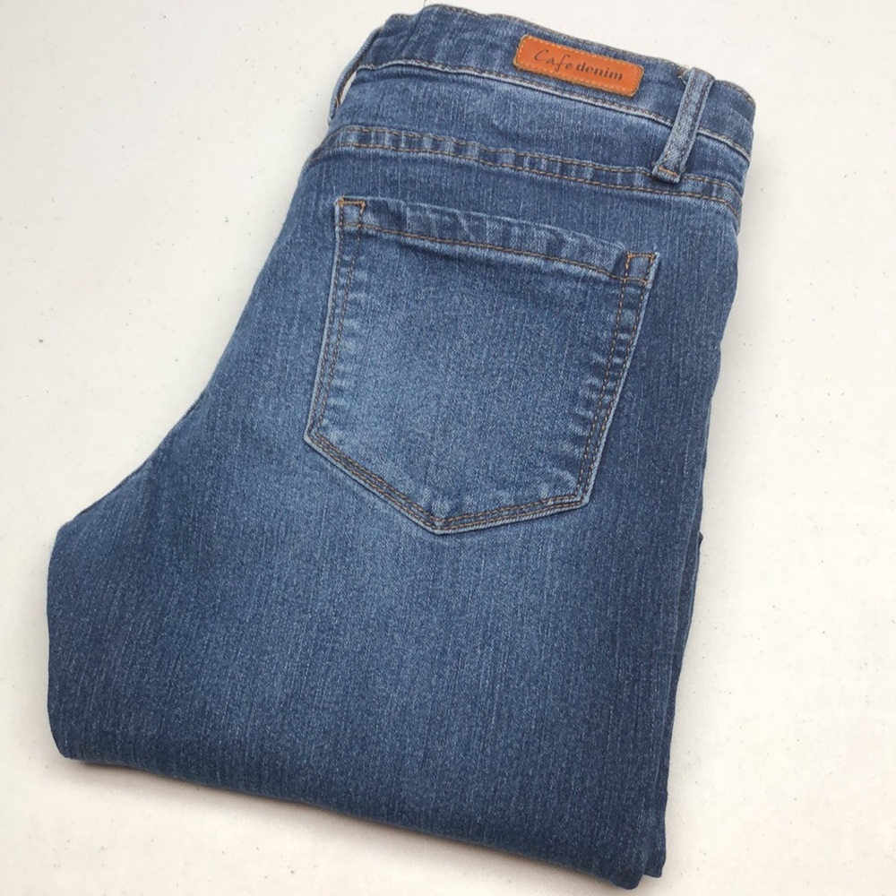 DESIGNER CAFE DENIM SKINNY JEANS 8/28x28 ⭐️